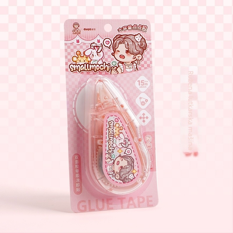 Small Potato ljepilo s točkicama za dnevnik, velik kapacitet, viskoznost visoka, bez mrlja, plastika, crtani stil