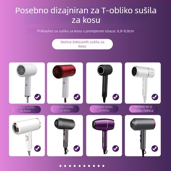 Dodaci dio za sušilo za kosu za kovrče, univerzalni interfejs, model G9, materijal PC, težina 0,23 kg, KUCHITE