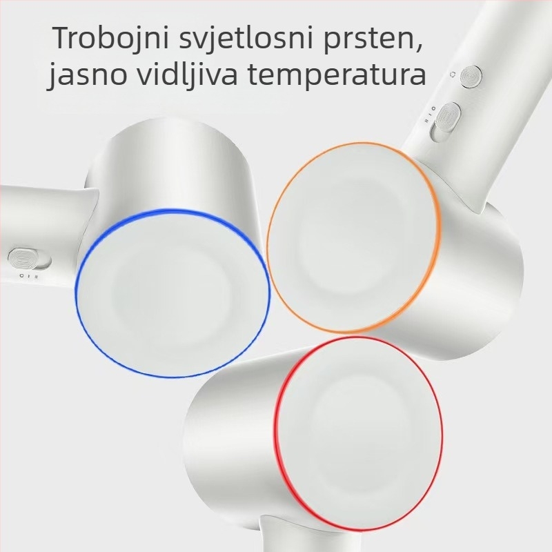 Sušilo za kosu bez lopatica, negativni ioni, 1600W, motor bez četkica, 220V