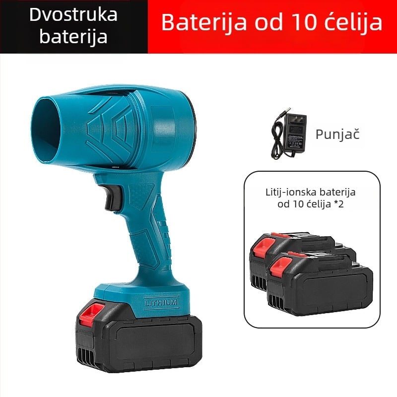 Bežični ručni puhač prašine, litijeva baterija, 21V, industrijskog razreda ventilator