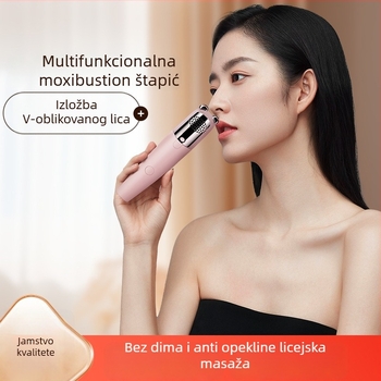 Instrument za moksibuziju, ručni valjkasti štapić, ugrađena baterija 300–500 mAh, IPX1 vodootporan, za kućnu upotrebu