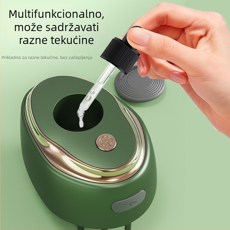 Mini vodič tekućine za vlasište s kugličnim aplikatorom i vibracijskim masažnim učinkom - LN-665, 35–40 g, univerzalna primjena, umiruje vlasište