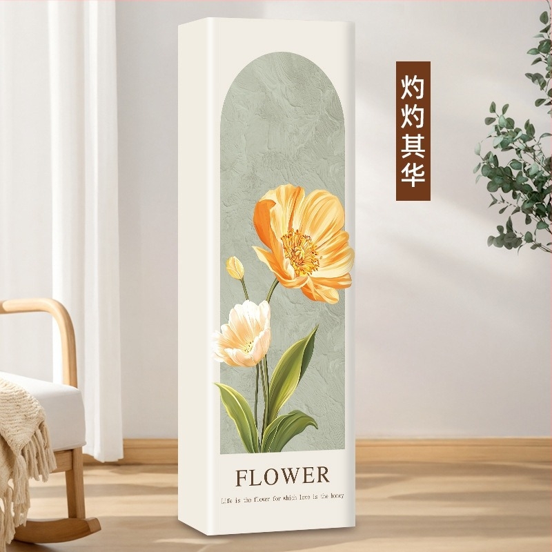 Vertikalni pokrov za prašinu klima uređaja, pravokutni ormar za dnevni boravak, poliester, kompatibilan s 3P2P, prilagodljiv