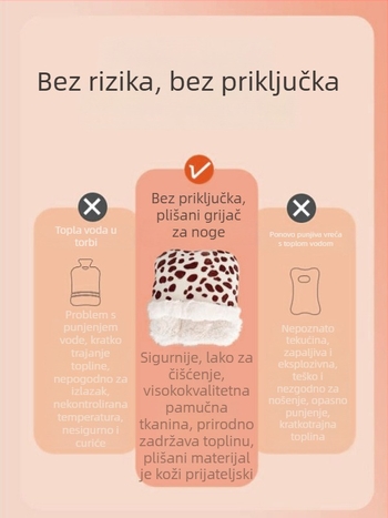 Muške papuče s grijanom uloškom, prirodna koža, kućna obuća za ured