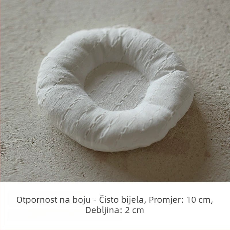 Japanski stil podmetača za čajnik od pamukasto-lanene tkanine, debeli zaštitni sloj protiv opeklina, kružni podmetač za šalice i podmetač za mlijeko, ručna izrada