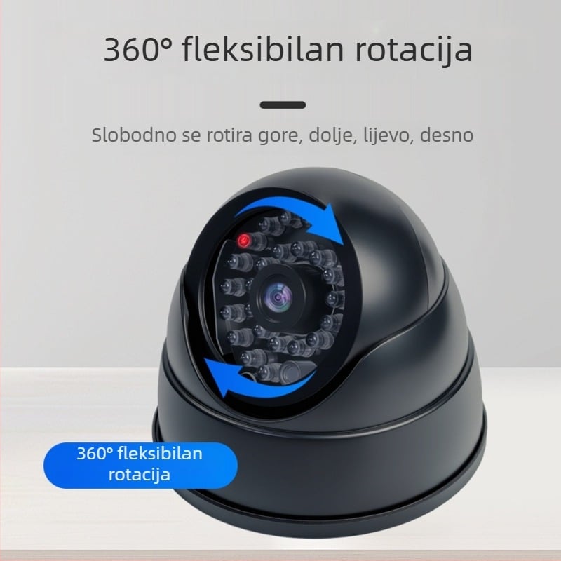 Simulirana kamera za nadzor — Plastno kućište, Radna temperatura -10 do 45 °C, Napajanje: 3, Težina: 149 g