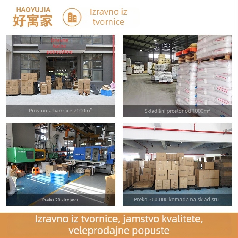 Kutija za čuvanje hrane, plastična, kvadratni oblik, kapacitet 2.1–3 L, brenda Good apartment