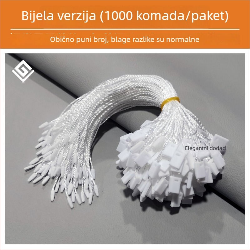 Etiketni konac Hengchang marka, glavni materijal: poliester vlakno, materijal kopče: plastika, primjena: obuće, kapa, torbe, odjeća, dodaci, kućni tekstil, igračke