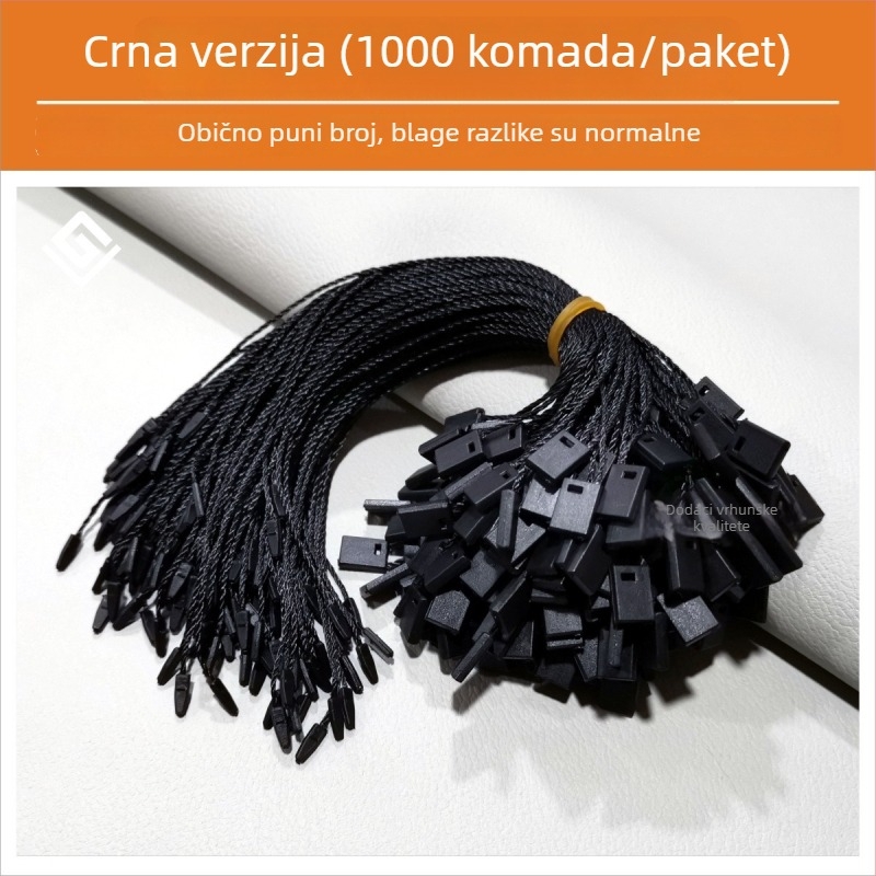 Etiketni konac Hengchang marka, glavni materijal: poliester vlakno, materijal kopče: plastika, primjena: obuće, kapa, torbe, odjeća, dodaci, kućni tekstil, igračke