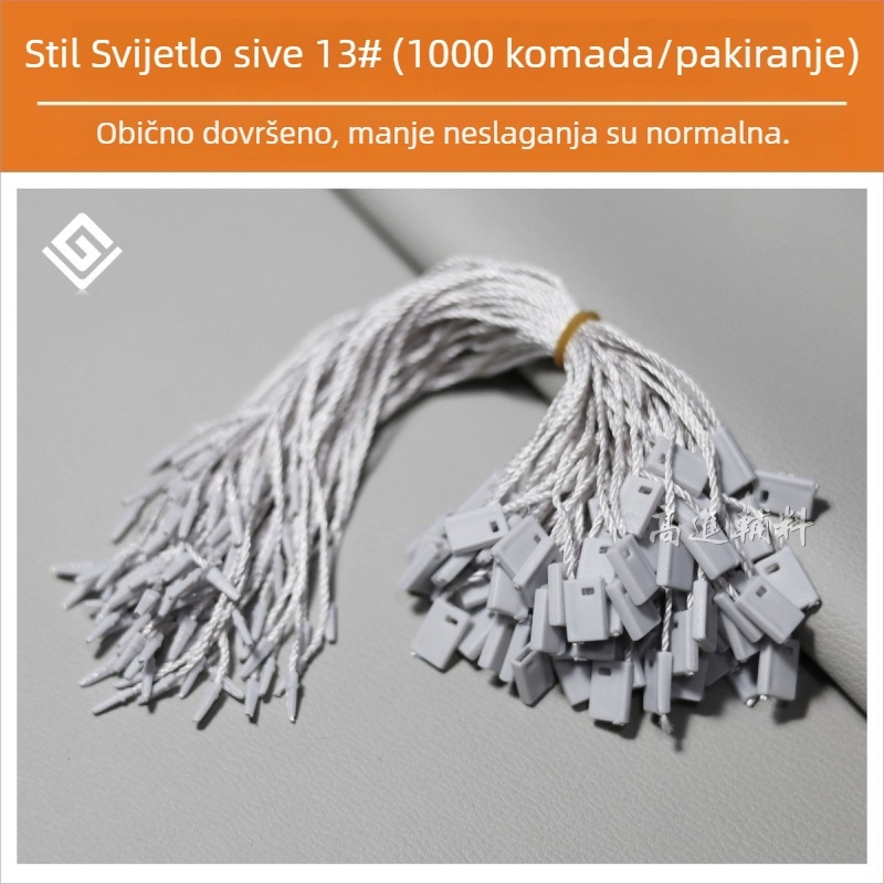 Etiketni konac Hengchang marka, glavni materijal: poliester vlakno, materijal kopče: plastika, primjena: obuće, kapa, torbe, odjeća, dodaci, kućni tekstil, igračke