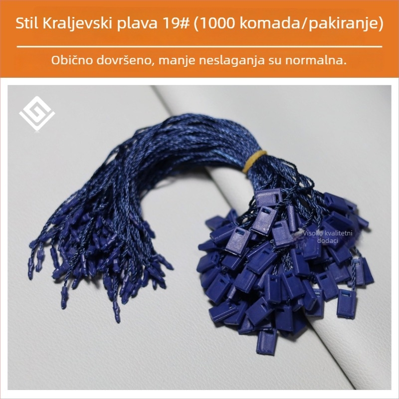 Etiketni konac Hengchang marka, glavni materijal: poliester vlakno, materijal kopče: plastika, primjena: obuće, kapa, torbe, odjeća, dodaci, kućni tekstil, igračke