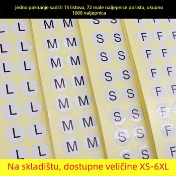 Kružna samoljepljiva naljepnica od bakra, izrez za tisak, ljepilo na bazi vode, dugotrajna toplinska otpornost 20