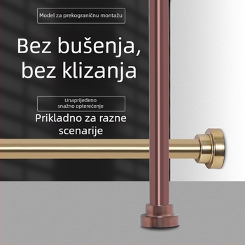 Držač za sušenje rublja od nehrđajućeg čelika, za kupaonicu, marka Fuman, lansiran 2025
