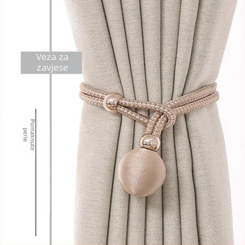 Okov za zavjesnu traku – tkanina, moderan i jednostavan stil, bez prilagodbe