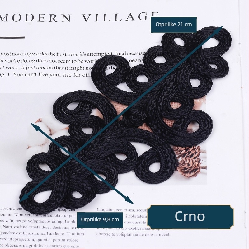 Dekorativna kopča – zlatna žica, vintage stil, brend Inheritance Accessories