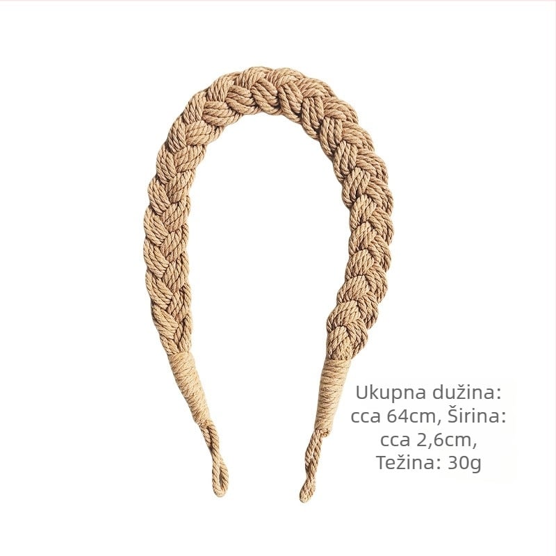 Podesive zavjese vezice od pamukovog užeta za gazne zavjese, nordijski stil, brend Nine elephants