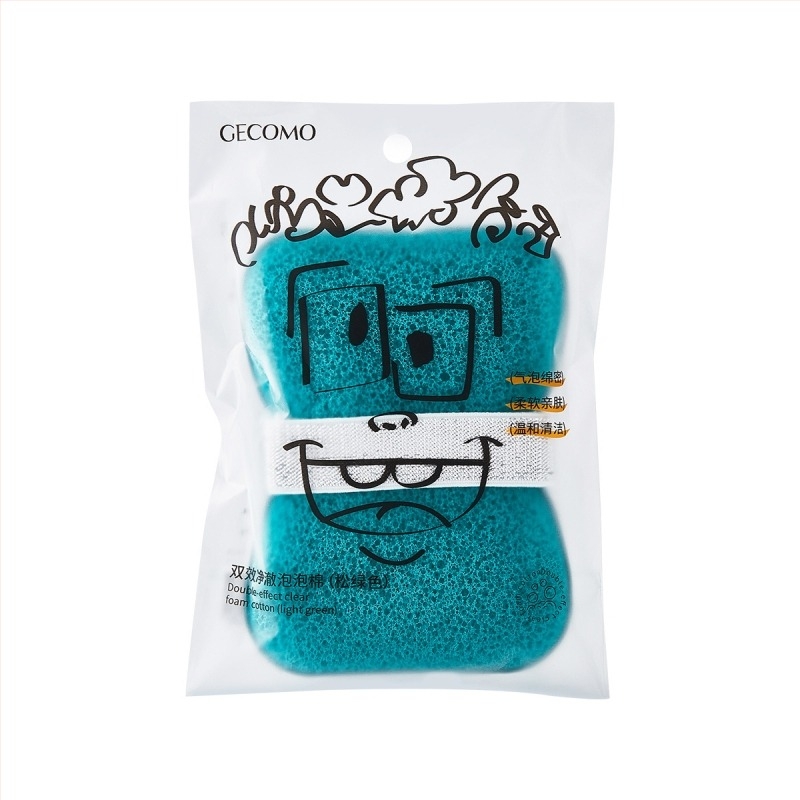 GECOMO PVA spužva za čišćenje s maskom od blata, dubinsko čišćenje, nježno prema koži, 600 kom/pakiranje