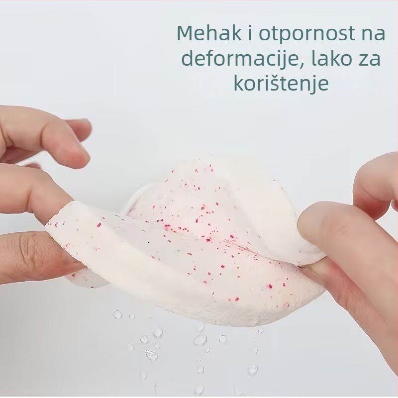 Spužva za pranje lica, debela i vrlo upijajuća, za dubinsko čišćenje lica
