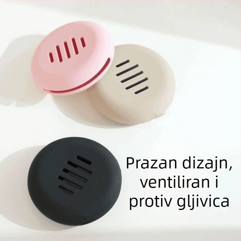 Kutija za pohranu pudera za putovanja – otporna na prašinu, prozračna, prijenosna, jednostavna za čišćenje