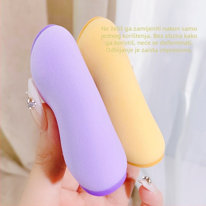 Xixi latex suhi puff za puder – povećava se vodom, mekan i elastičan, 300 kom