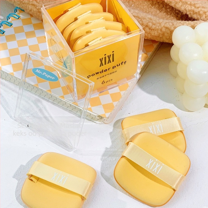 Xixi latex suhi puff za puder – povećava se vodom, mekan i elastičan, 300 kom