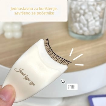 Set alata za lažne trepavice BQI za početnike: mini uvijač trepavica, pincete i klip (pakiranje 1008 kom.)