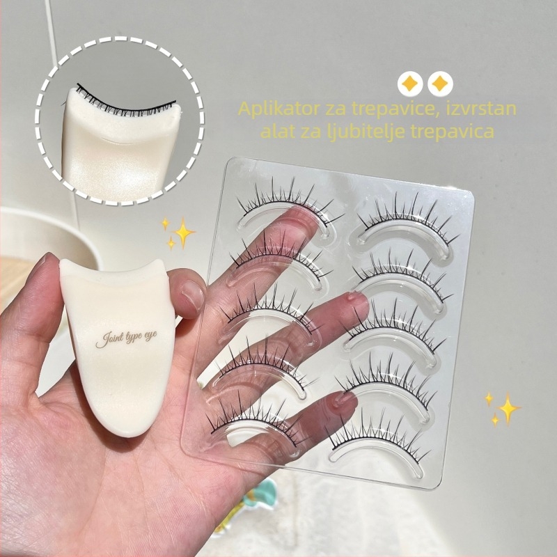 Set alata za lažne trepavice BQI za početnike: mini uvijač trepavica, pincete i klip (pakiranje 1008 kom.)