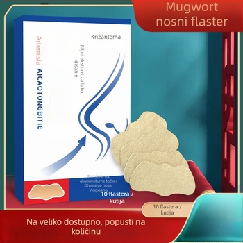 Pelinski nosni flaster – moksibuzijski flaster; materijal: pelin; marka: Qianqiu chrysanthemum; 300 kom.; za zdravu masažu.