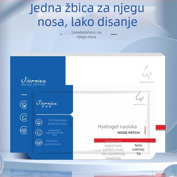 Gioni hidrogelni nosni flaster, 6 kom, universalno za sve tipove kože, njega T-zone