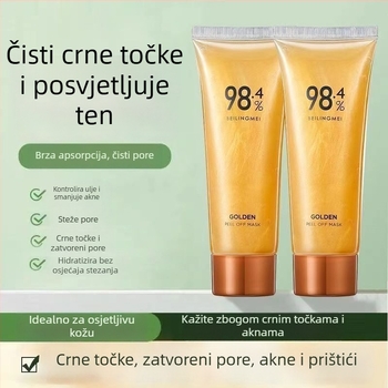 Peel-off maska za kontrolu masnoće, suzivanje pora, uklanjanje crnih mrlja i dubinsko čišćenje – za sve tipove kože