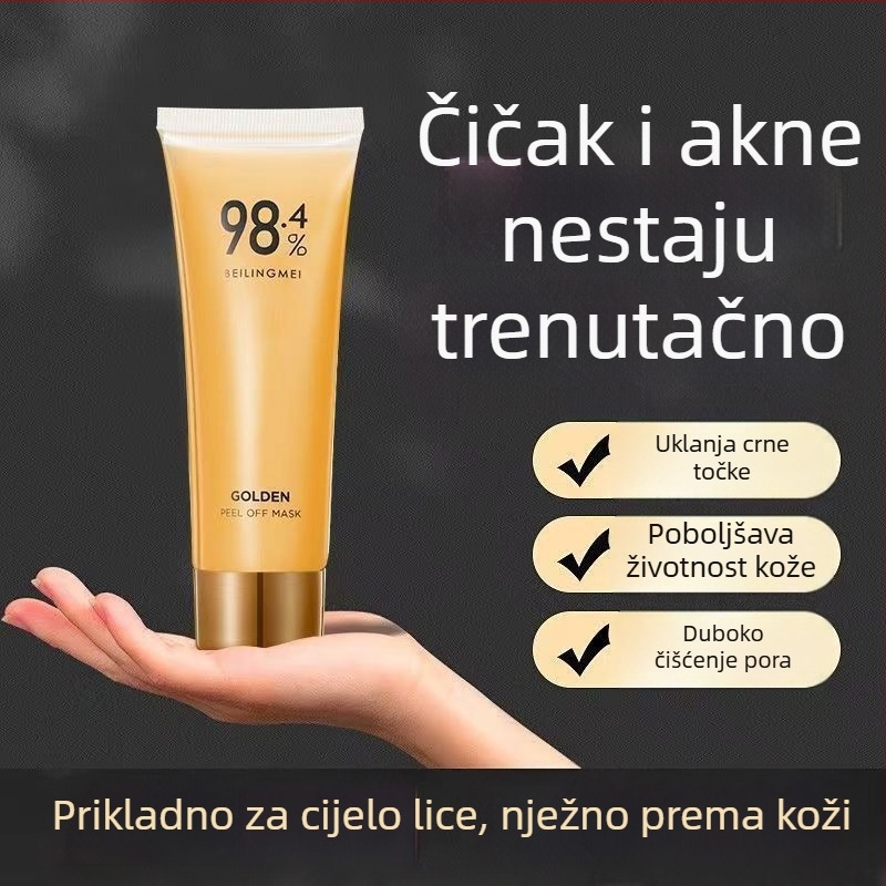 Peel-off maska za kontrolu masnoće, suzivanje pora, uklanjanje crnih mrlja i dubinsko čišćenje – za sve tipove kože