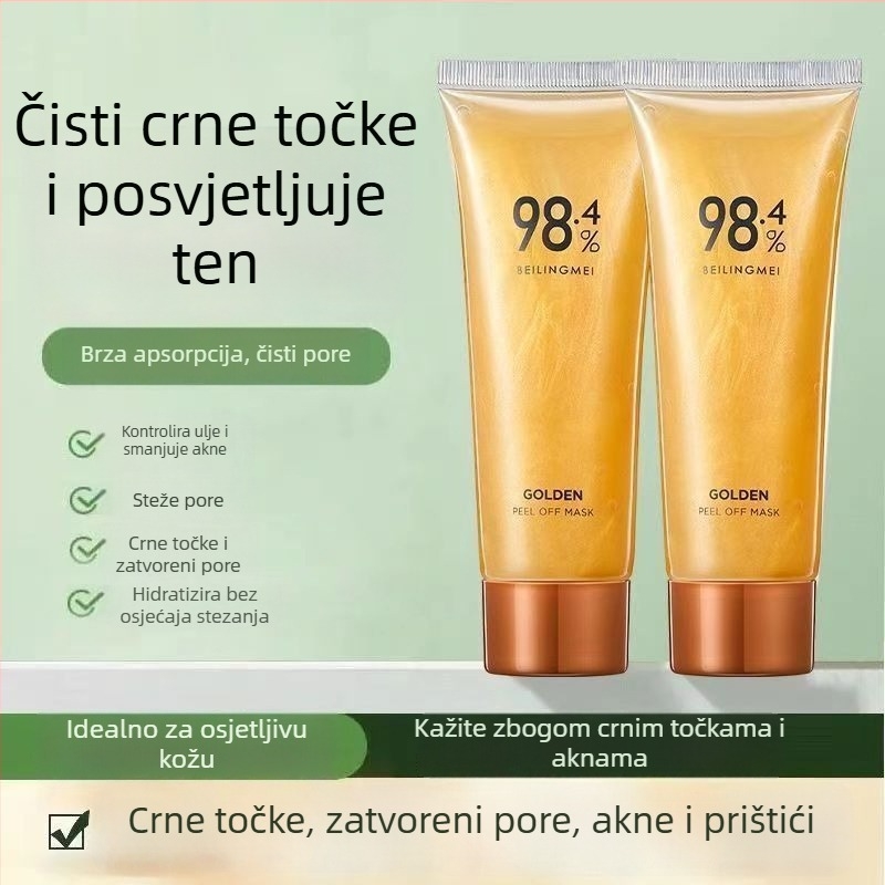Peel-off maska za kontrolu masnoće, suzivanje pora, uklanjanje crnih mrlja i dubinsko čišćenje – za sve tipove kože