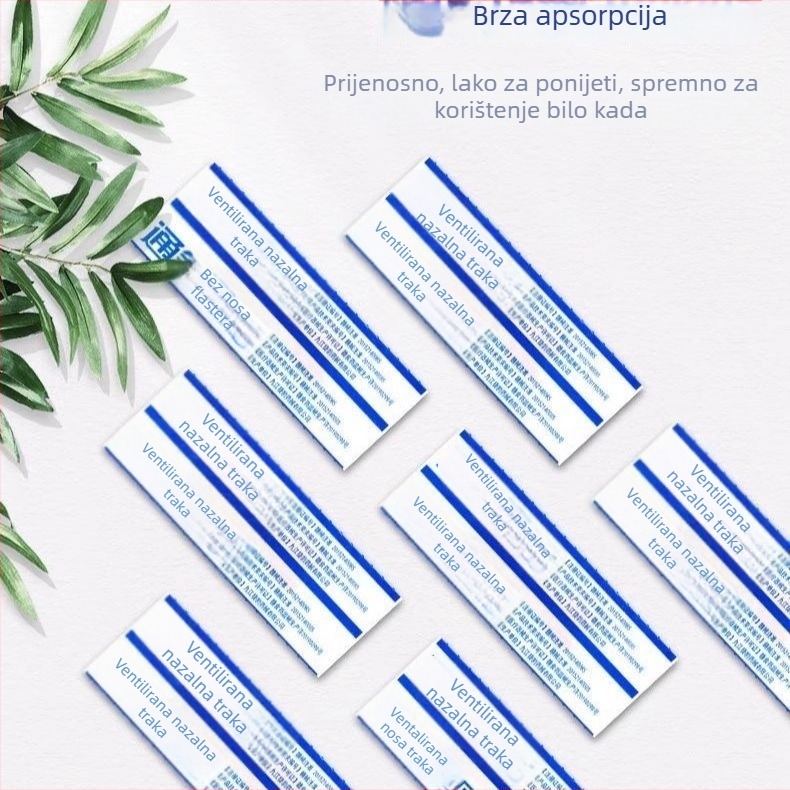 Hainuo Nazalni nosni flaster za bebe i djecu, 10 flastera u kutiji, netkani materijal