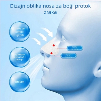 Ventilacijski nosni flaster | biljni ekstrakt, miris biljke, univerzalna primjena, standardne specifikacije (Brand Vanilla Rain)