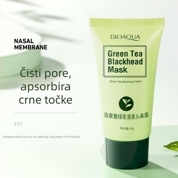 Poquanya maska za nos za apsorpciju mitesera s ekstraktom zelenog čaja, Peel-off, njega T-zona, Neto sadržaj 50, Rok trajanja 3 godine