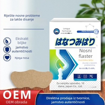 Long xixiang nosni flaster za nazalnu kongestiju i curenje nosa, prozračni biljni miris, normalne specifikacije