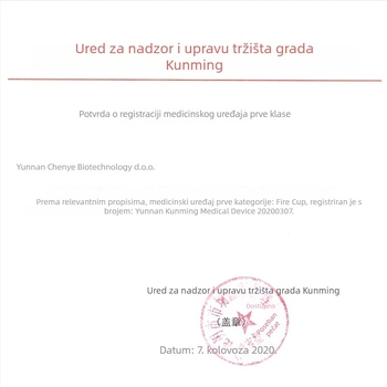 Stakleni set cupping Morning Industry za kućnu upotrebu – uređaj tradicionalne kineske medicine