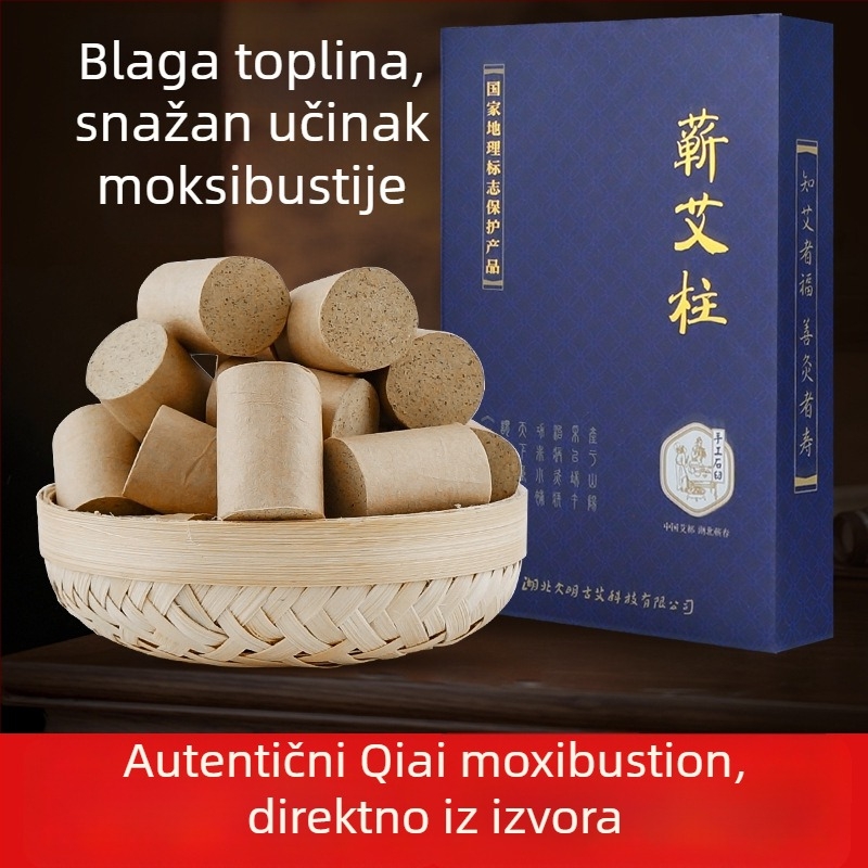 Uređaj za moksibuziju lica s aventurinom, prijenosni, 4–6 rupa, kutija uključena, marka Arching ancient ai