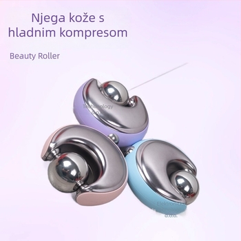 Nehrđajući čelični masažer s valjkom za hladni kompres i njegu kože, 1 brzina, kućna upotreba