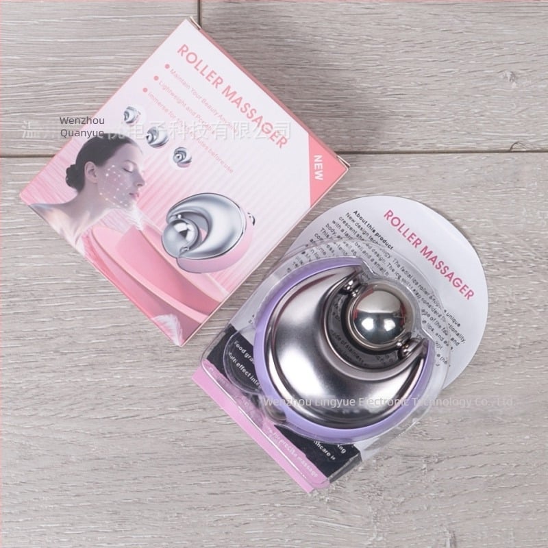 Nehrđajući čelični masažer s valjkom za hladni kompres i njegu kože, 1 brzina, kućna upotreba