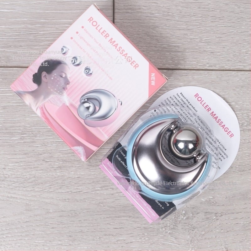 Nehrđajući čelični masažer s valjkom za hladni kompres i njegu kože, 1 brzina, kućna upotreba