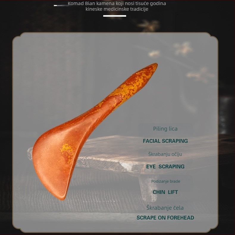 Surabaya Stone masažni štapić, prijenosni kamen masažni alat za lice i masažu zdravlja