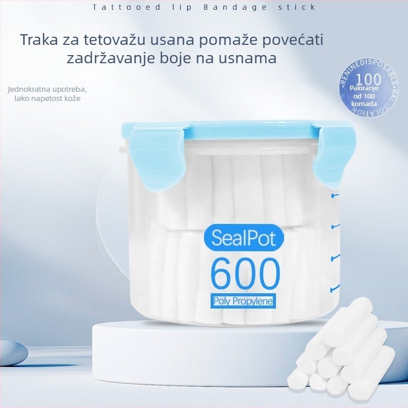 Jednokratni alat za rastezanje usana za polupermanentne postupke tetoviranja usana, izbjeljivanje i kontura usana (100 kom.)