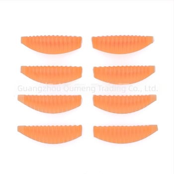 Funmix Set alata za uvijanje trepavica, 4 mekane silikonske podloške s uspravnim uzorkom, 3D produženje trepavica
