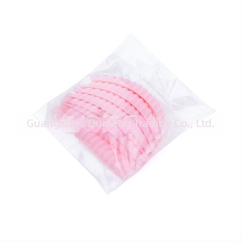 Funmix Set alata za uvijanje trepavica, 4 mekane silikonske podloške s uspravnim uzorkom, 3D produženje trepavica