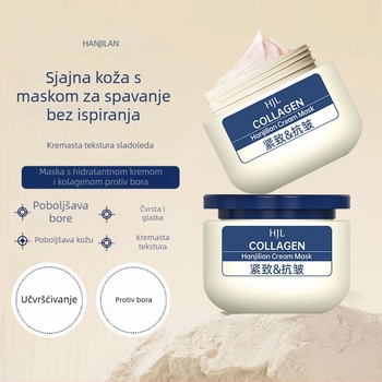 Kolagenska anti-age krema i gel maska – hidratantna, blistava i zatezajuća za sve tipove kože; rok trajanja 60 mjeseci.