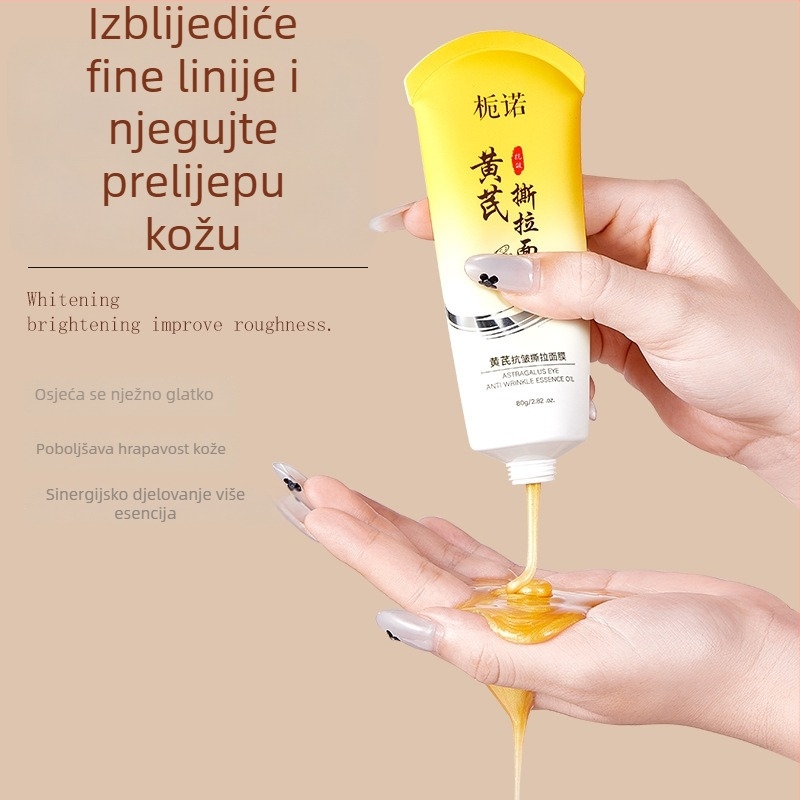 Peel-off maska s Gardenia i Astragalusom za anti-age učinak, zatezanje pora, posvjetljenje tena i hidrataciju