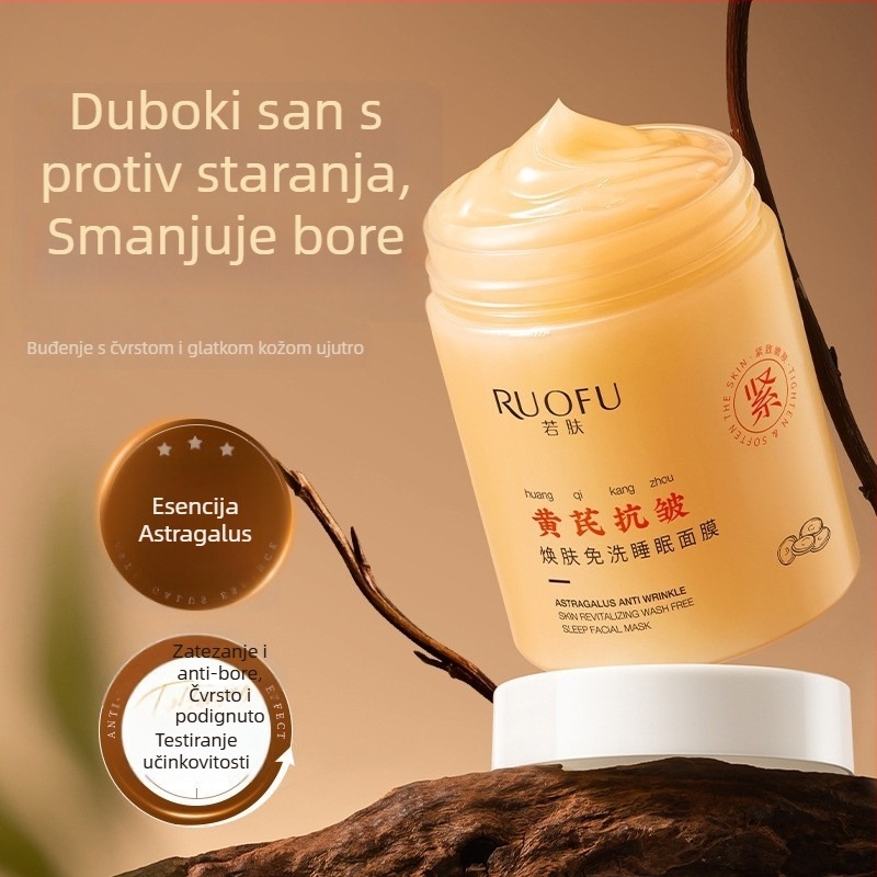 Maska za lice krem-gel s Astragalusom – hidratacija, anti-age, učvršćivanje i posvjetljenje tena