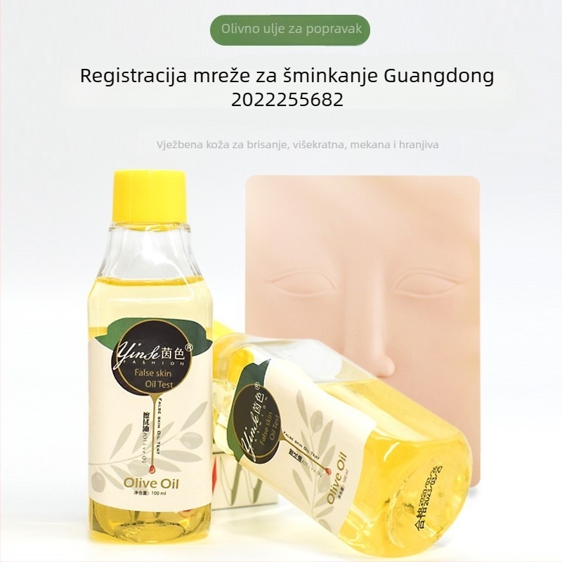 Koža za praksu polupermanentnog šminkanja obrva – silikon, Indy brend, opća upotreba, privatna oznaka dostupna