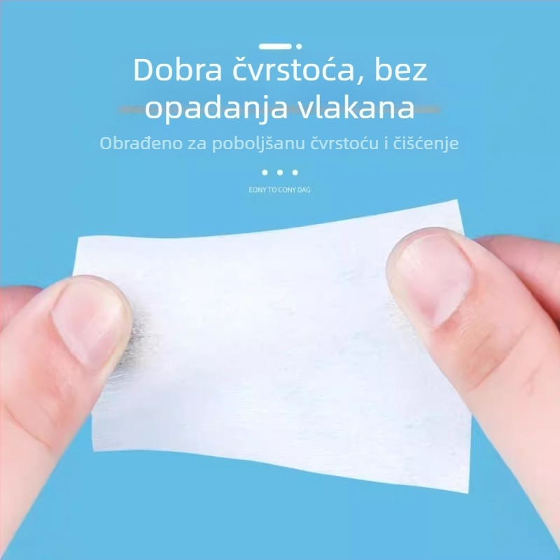 Jednokratne pamukane blazinice za odmašćivanje i uklanjanje šminke, namijenjene polupermanentnom tetoviranju, 1600 komada, podrijetlo Guangzhou